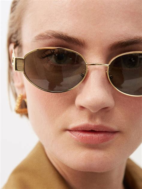 celine gradient round sunglasses|Celine 52mm round sunglasses.